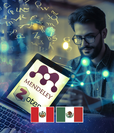 Fuentes-Referencias con IA ZOTERO, MENDELEY y Altimetría en el Entorno Académico